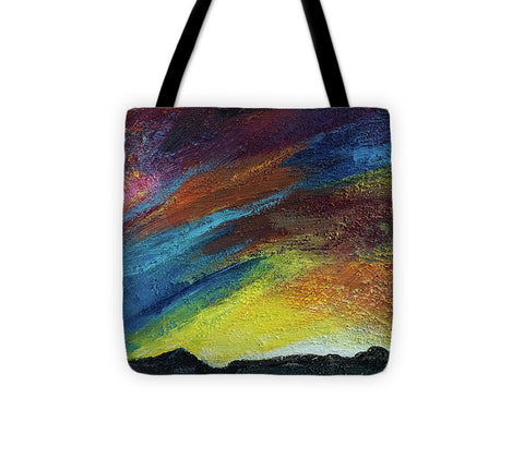 Ross Peak at Sunset - Tote Bag