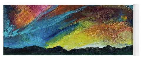 Ross Peak at Sunset - Yoga Mat