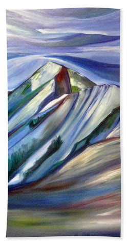 Schlasman's Lift Bridger Bowl - Beach Towel