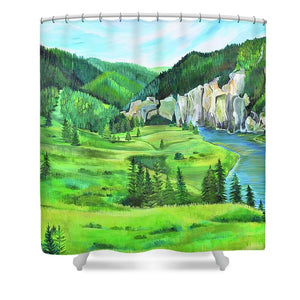 Smith River - Shower Curtain