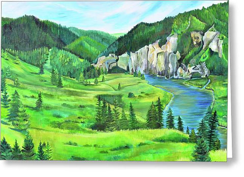 Smith River - Greeting Card
