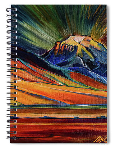 Sphinx Mountain - Spiral Notebook
