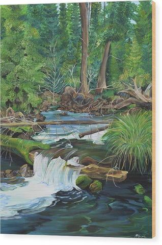 Stonewall Creek - Wood Print
