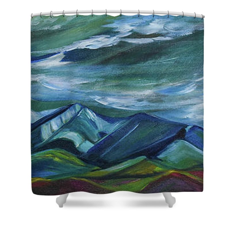 Stormy - Shower Curtain
