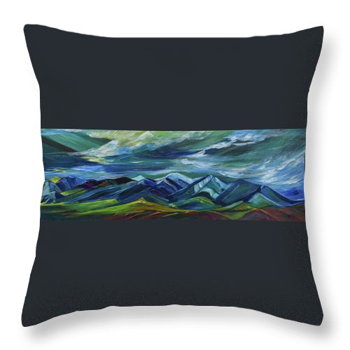Stormy - Throw Pillow