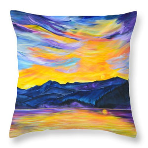 Summer at Priest Lake - Throw Pillow