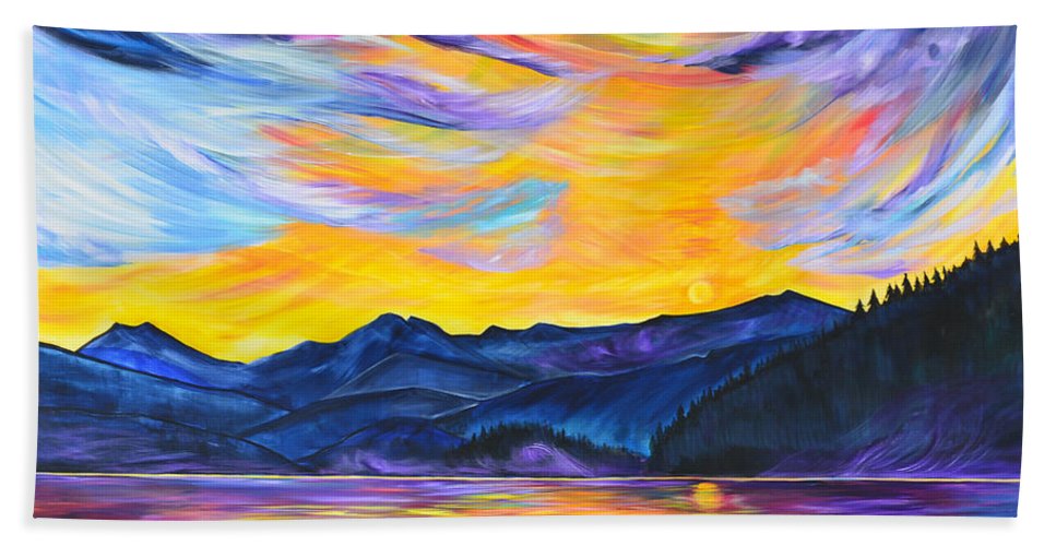 Summer at Priest Lake - Beach Towel