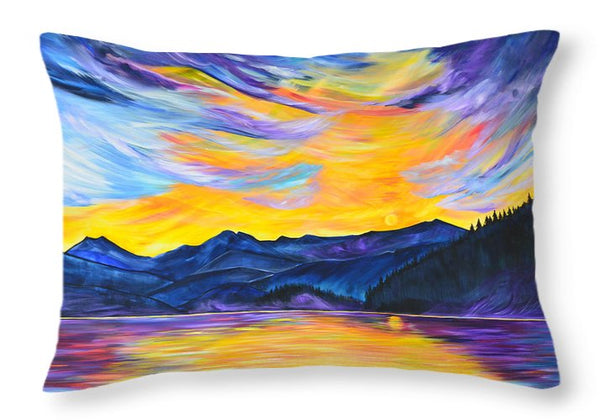 Summer at Priest Lake - Throw Pillow