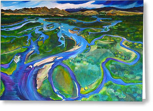 The Confluence, Headwaters State Park - Greeting Card
