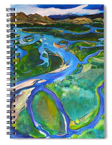 The Confluence, Headwaters State Park - Spiral Notebook