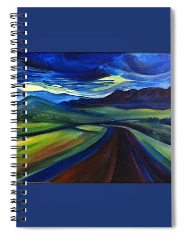 The Open Road - Spiral Notebook