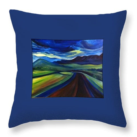 The Open Road - Throw Pillow
