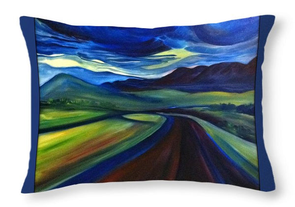 The Open Road - Throw Pillow