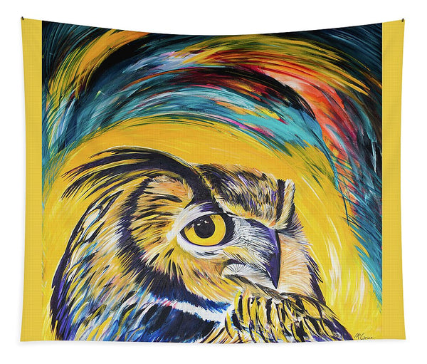 Watchful Owl - Tapestry