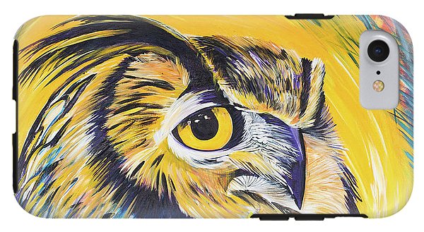 Watchful Owl - Phone Case