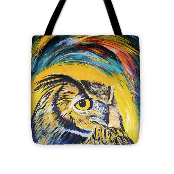 Watchful Owl - Tote Bag