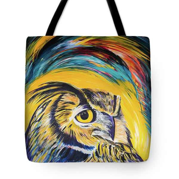 Watchful Owl - Tote Bag