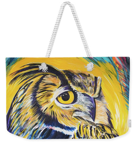 Watchful Owl - Weekender Tote Bag