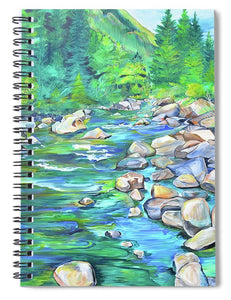 West Boulder River - Spiral Notebook