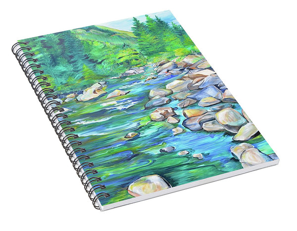 West Boulder River - Spiral Notebook