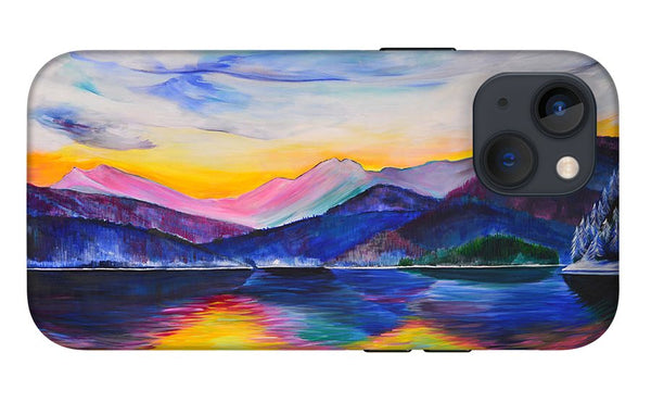 Winter at the Lake - Phone Case