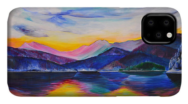 Winter at the Lake - Phone Case