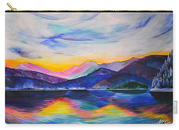 Winter at the Lake - Zip Pouch