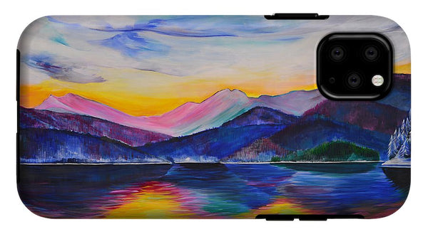 Winter at the Lake - Phone Case