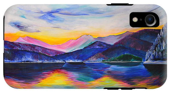 Winter at the Lake - Phone Case