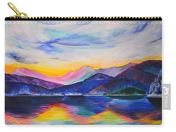 Winter at the Lake - Zip Pouch