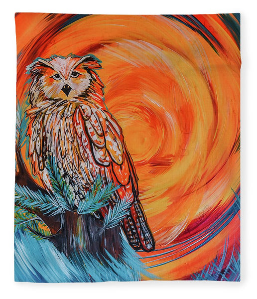 Wise Old Owl - Blanket