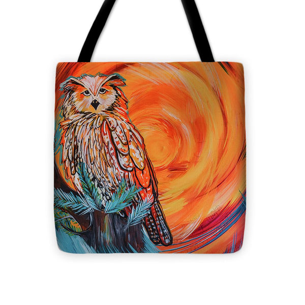 Wise Old Owl - Tote Bag