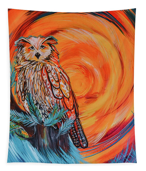 Wise Old Owl - Tapestry