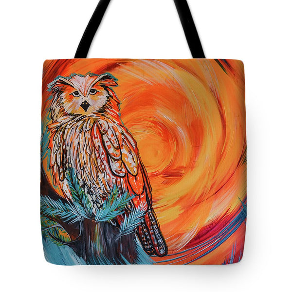 Wise Old Owl - Tote Bag