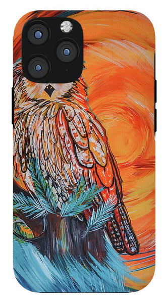 Wise Old Owl - Phone Case