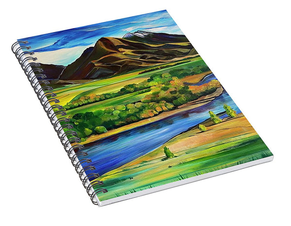 Yellowstone River - Spiral Notebook