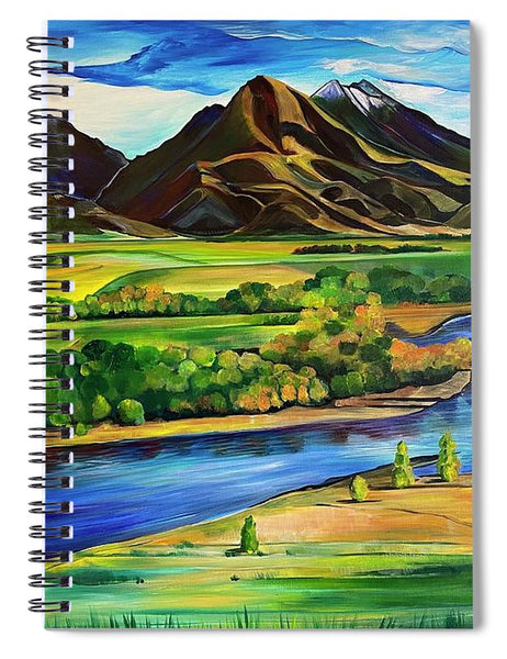 Yellowstone River - Spiral Notebook